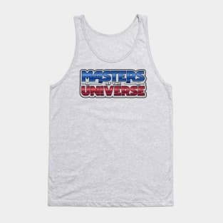 Masters of the Universe distressed logo Tank Top